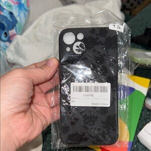 Black Floral Phone Case - Apple iPhone 13